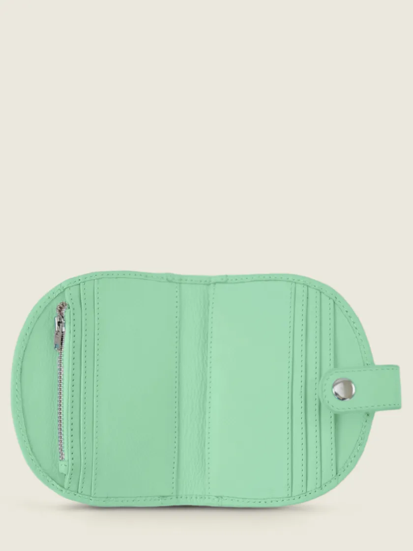 PAUL MARIUS Portefeuilles|LePortefeuille Manon N°2 Pastel - Menthe