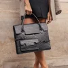 PAUL MARIUS Cartables Et Porte-Documents|Cartables Et Porte-Documents|LeSecrétaire Héritage - Noir De Jais