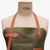 PAUL MARIUS Tabliers|Tabliers|LeTablier En Cuir - Kaki