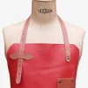 PAUL MARIUS Tabliers|Tabliers|LeTablier En Cuir - Rouge Carmin