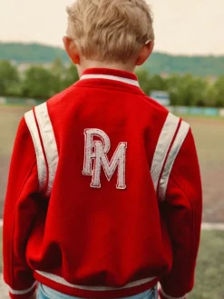 PAUL MARIUS Teddy|LeTeddy 50's Enfant Rouge Écarlate