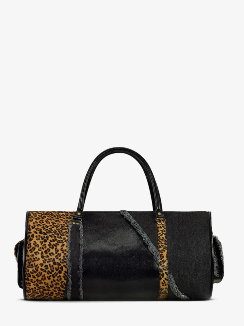 PAUL MARIUS Sacs De Voyage|Sacs De Voyage|LeVoyageur XL Chimère - Denim / Noir