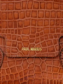 PAUL MARIUS Sacs Porté Épaule|Madeleine Alligator - Ambre
