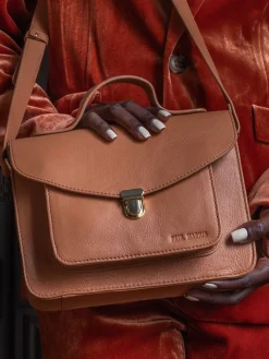 PAUL MARIUS Sacs Porté Main|Mademoiselle George Art Déco - Caramel