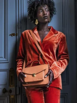 PAUL MARIUS Sacs Porté Main|Mademoiselle George Art Déco - Caramel