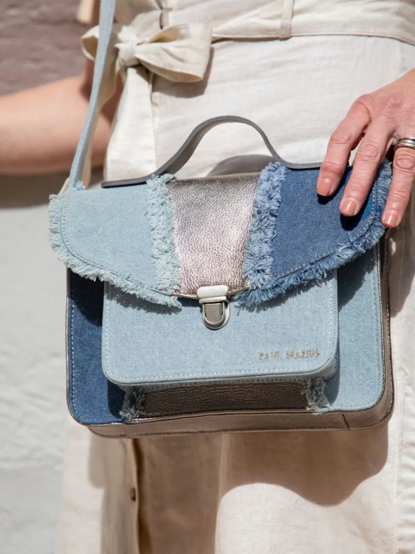 PAUL MARIUS Sacs Porté Main|Mademoiselle George - Denim / Acier