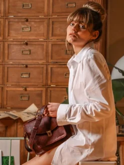 PAUL MARIUS Sacs Porté Main|Mademoiselle George 1960 - Grenat