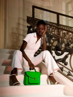 PAUL MARIUS Sacs Porté Main|Mademoiselle George Néon - Vert