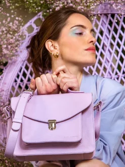 PAUL MARIUS Sacs Porté Main|Mademoiselle George Pastel - Lilas