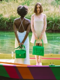PAUL MARIUS Sacs Porté Main|Mademoiselle George Sorbet - Kiwi