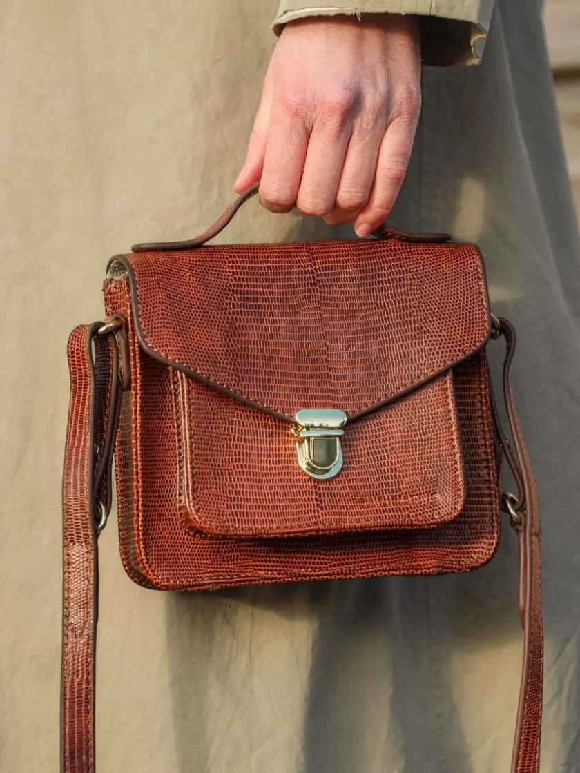 PAUL MARIUS Mini Sacs|Sacs Porté Main|Mademoiselle George XS 1960 - Ambre