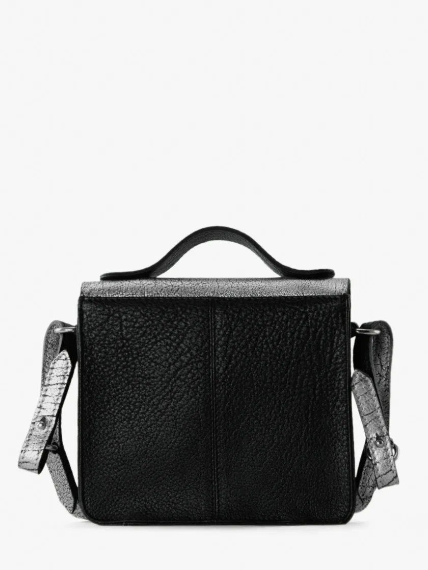 PAUL MARIUS Mini Sacs|Sacs Porté Main|Mademoiselle George XS - Argenté / Noir