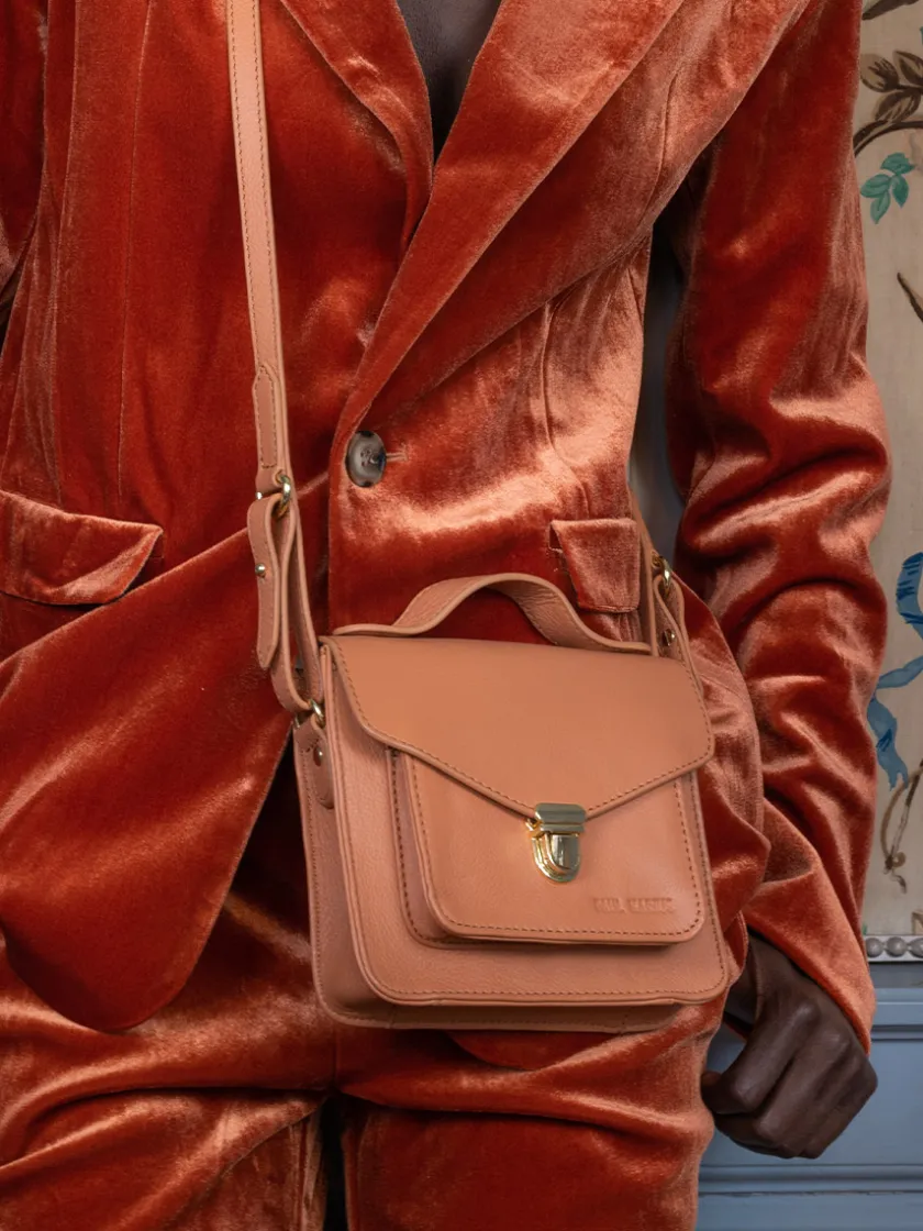 PAUL MARIUS Sacs Porté Main|Mademoiselle George XS Art Déco - Caramel