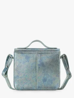 PAUL MARIUS Mini Sacs|Sacs Porté Main|Mademoiselle George XS Granite - Blanc / Holographique