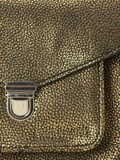 PAUL MARIUS Mini Sacs|Sacs Porté Main|Mademoiselle George XS Granite - Noir / Doré