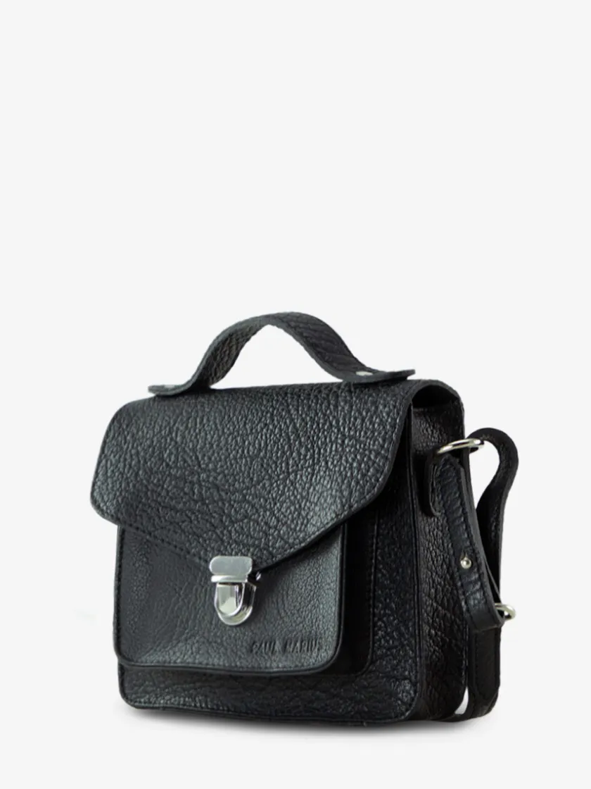 PAUL MARIUS Mini Sacs|Sacs Porté Main|Mademoiselle George XS - Noir