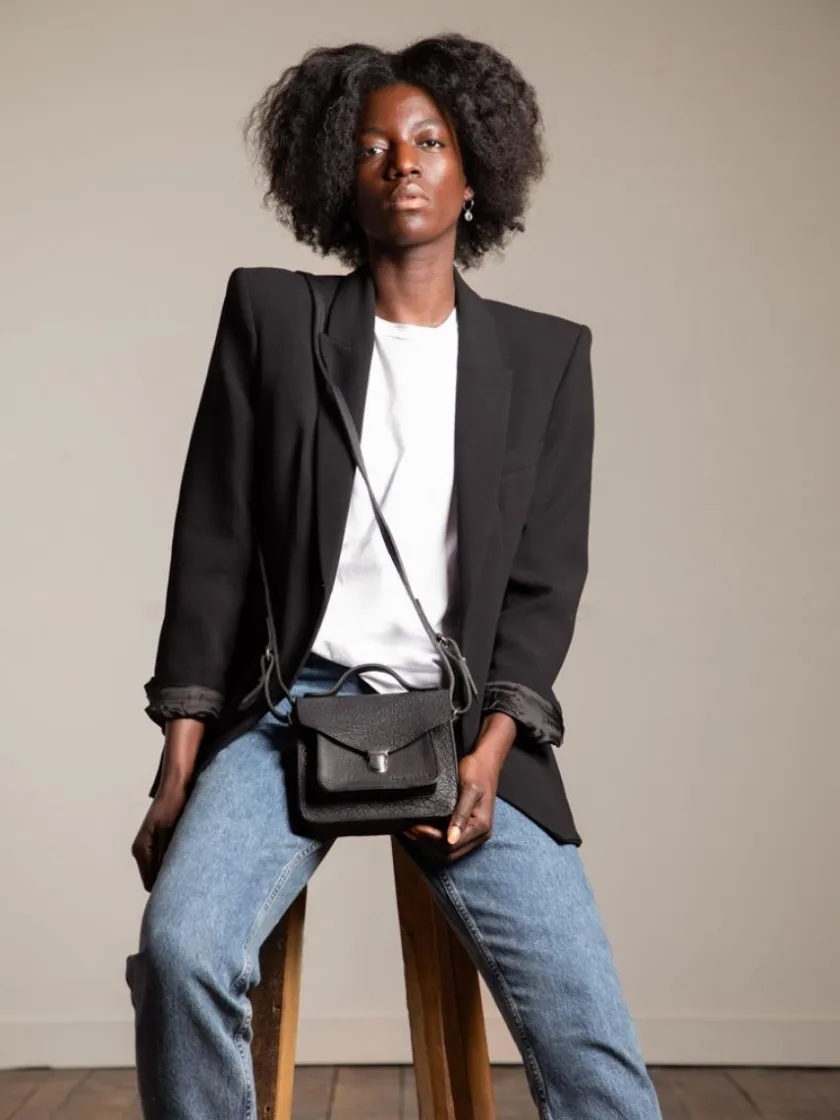 PAUL MARIUS Mini Sacs|Sacs Porté Main|Mademoiselle George XS - Noir