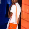 PAUL MARIUS Mini Sacs|Sacs Porté Main|Mademoiselle George XS Néon - Orange