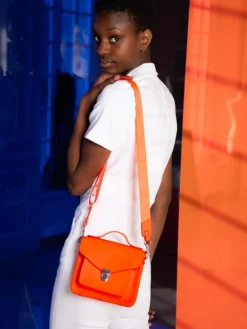 PAUL MARIUS Mini Sacs|Sacs Porté Main|Mademoiselle George XS Néon - Orange