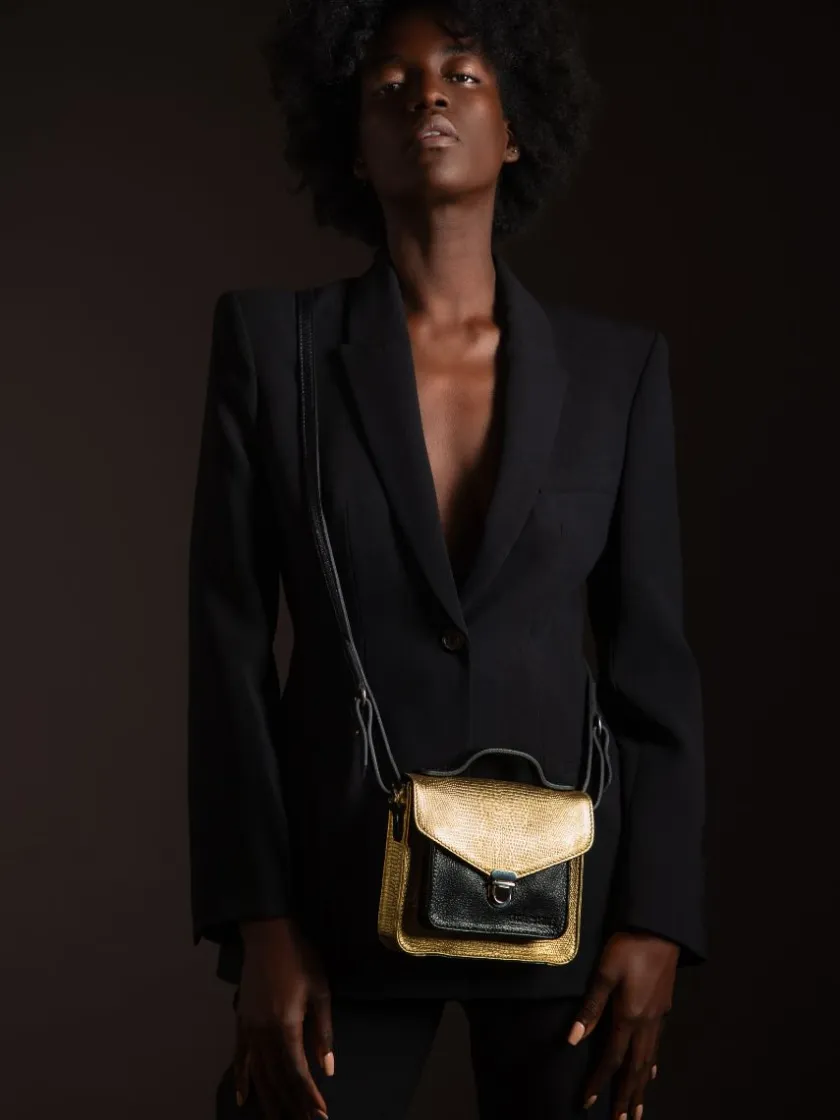 PAUL MARIUS Sacs Porté Main|Mademoiselle George XS - Or Noir