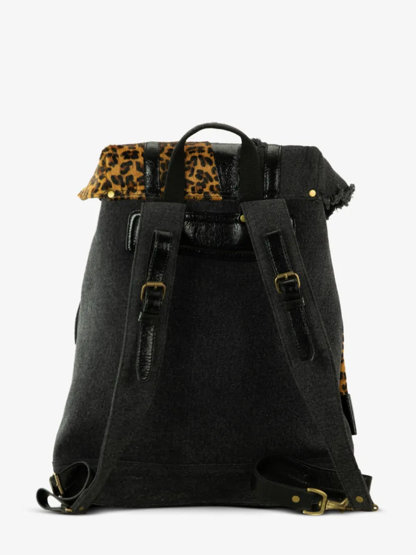 PAUL MARIUS Sacs À Dos|Sacs À Dos|MonLégionnaire Chimère - Denim / Noir