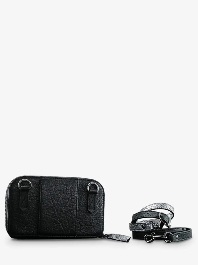 PAUL MARIUS Mini Sacs|Paula - Argenté / Noir