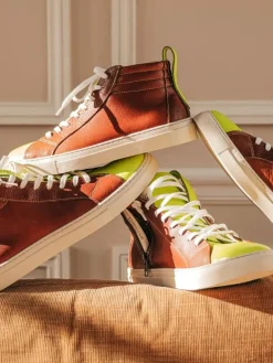 PAUL MARIUS Pm001 - Baskets Montantes|Pm001 - Baskets Montantes|PM001 - Néon Jaune