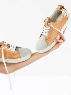 PAUL MARIUS Pm002 - Baskets Basses|PM002 - Or Rose / Blanc