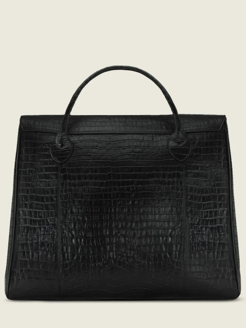 PAUL MARIUS Sacs De Voyage|Sacs De Voyage|Rouen-Delhi Héritage - Noir De Jais