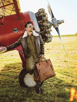PAUL MARIUS Sacs De Voyage|Sacs De Voyage|Rouen-Delhi - Tabac Huilé