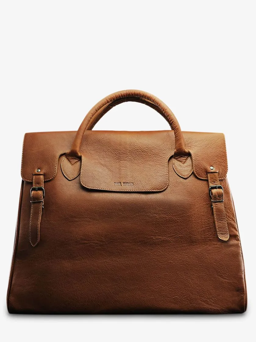 PAUL MARIUS Sacs De Voyage|Sacs De Voyage|Rouen-Delhi - Tabac Huilé