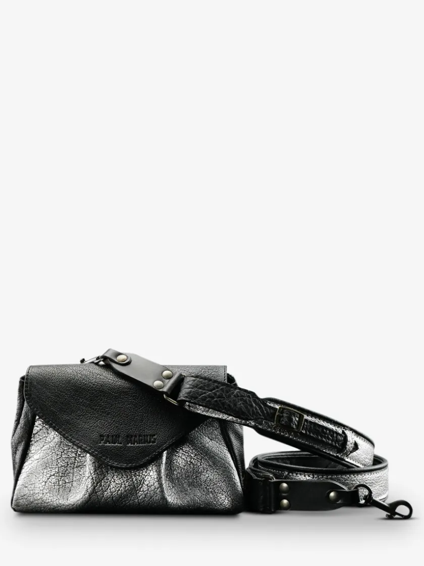 PAUL MARIUS Mini Sacs|Sacs Porté Travers|Suzon S - Argenté / Noir